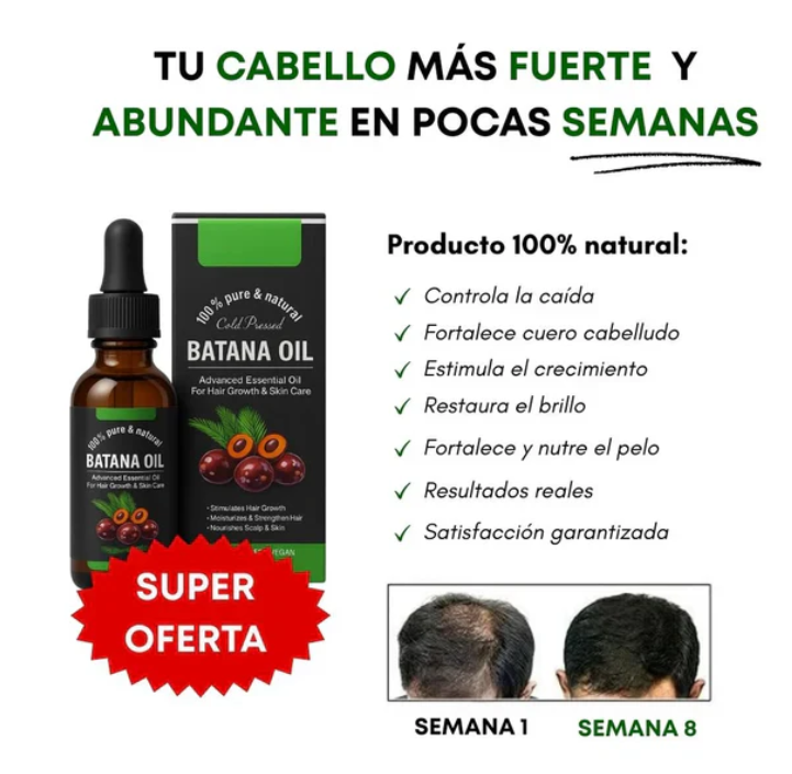 Aceite de Batana 100% Natural - Recupera tu Cabello Desde la Raíz