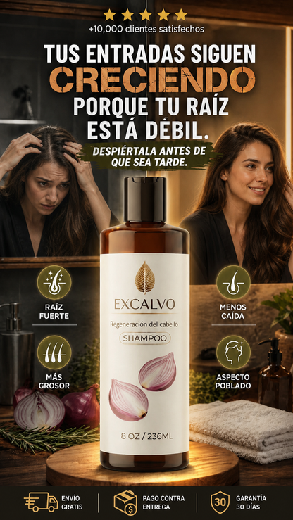 SHAMPOO CRECIMIENTO NATURAL EX CALVO