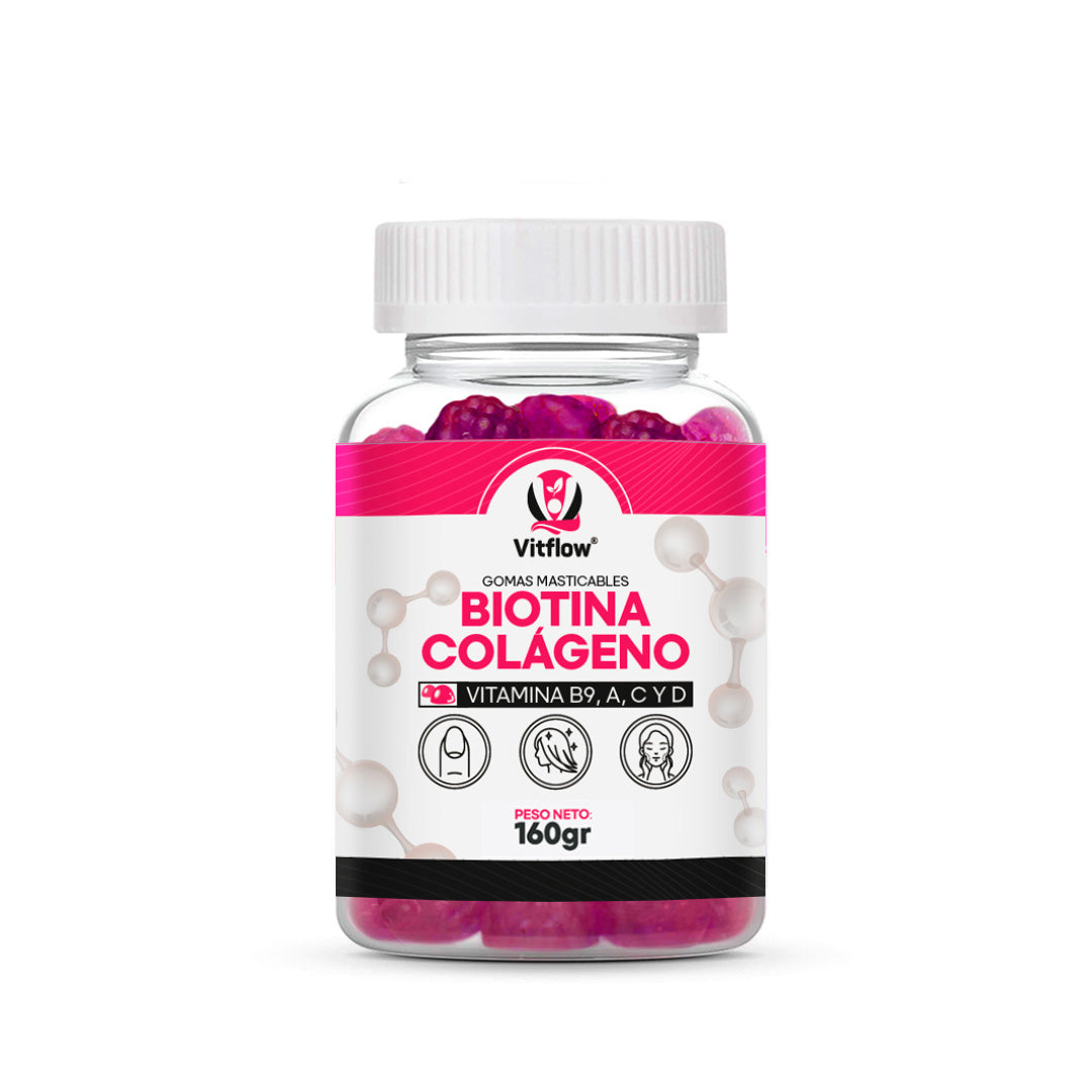 GOMITAS  BIOTINA MAS COLAGENO