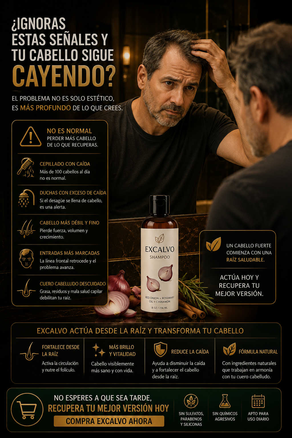 SHAMPOO CRECIMIENTO NATURAL EX CALVO