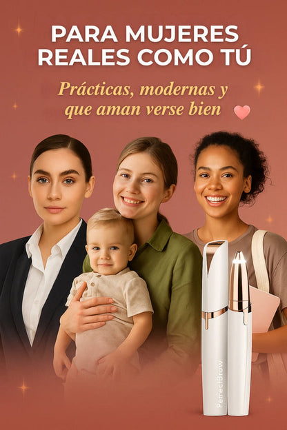 Depilador de Cejas Recargable 👩