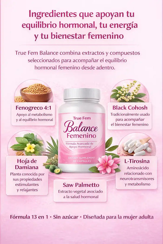 TRU FEM - VERDADERO EQUILIBRIO FEMENINO 🔥